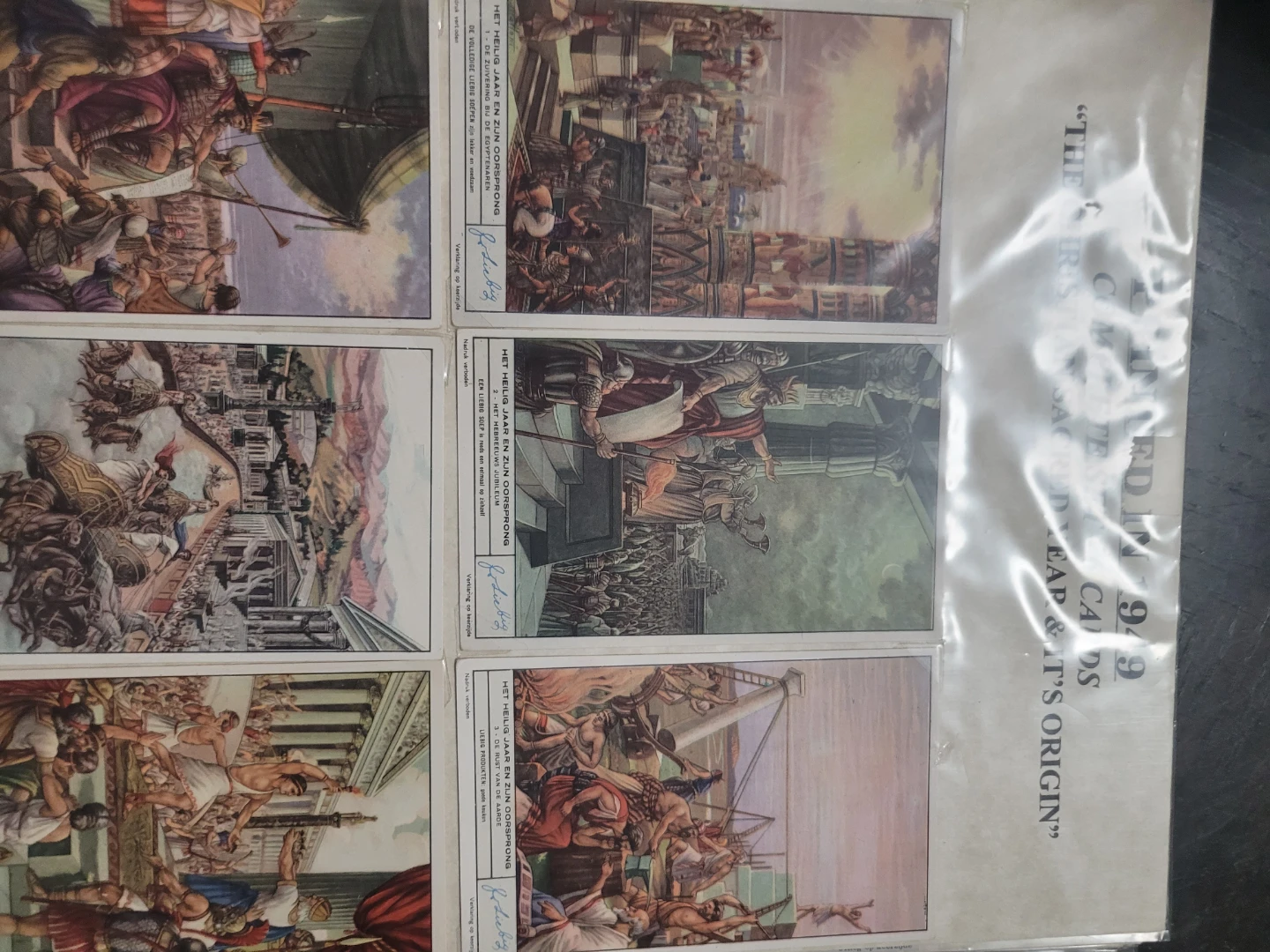 8 set 1949 48 47 Liebig" chromolithograph trade cards