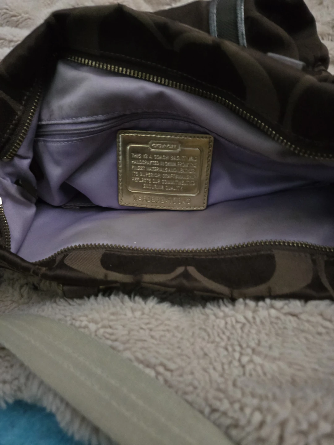 Coach Monogram Canvas Shoulder Bag - photo 3