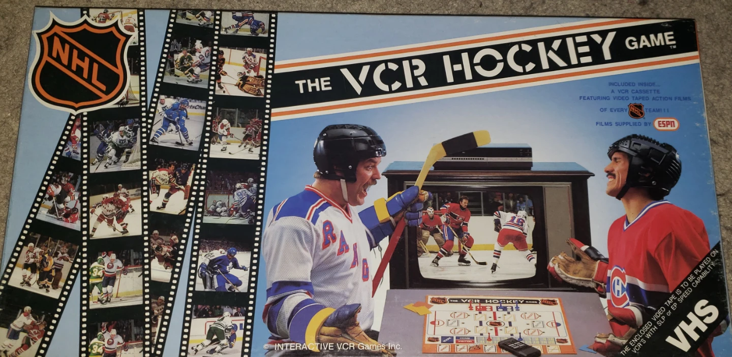 The VCR NHL Hockey Game