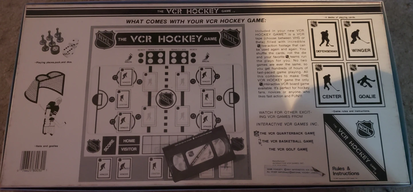 The VCR NHL Hockey Game - photo 2