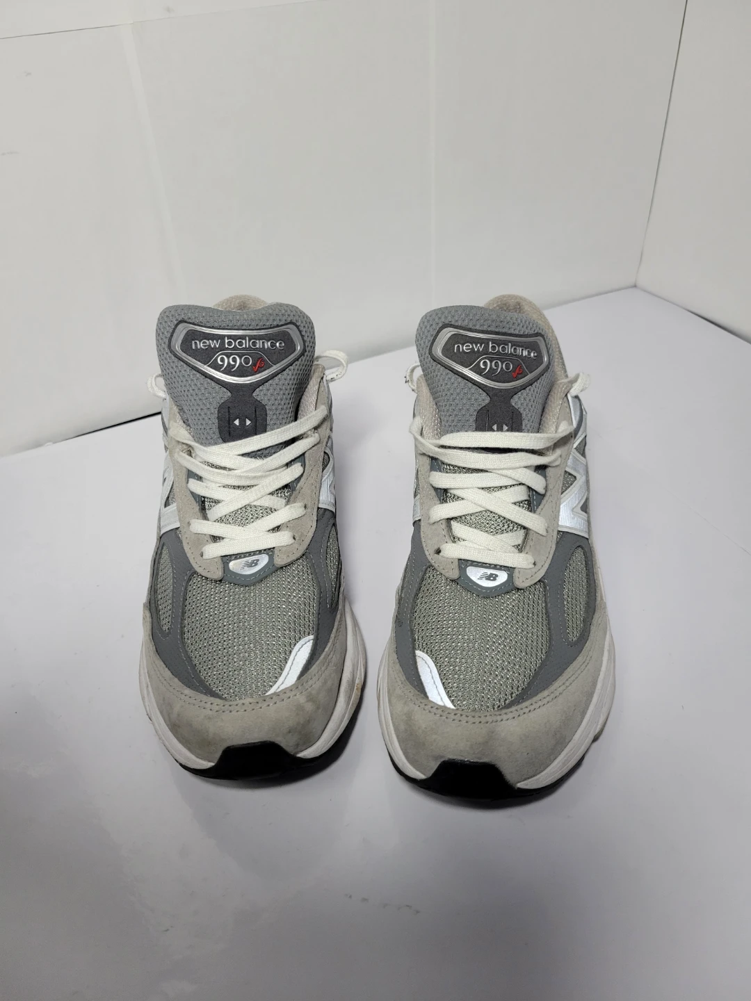 New Balance 990v6 Made in USA Grey Running Shoes, size 9,5 (51) - photo 2