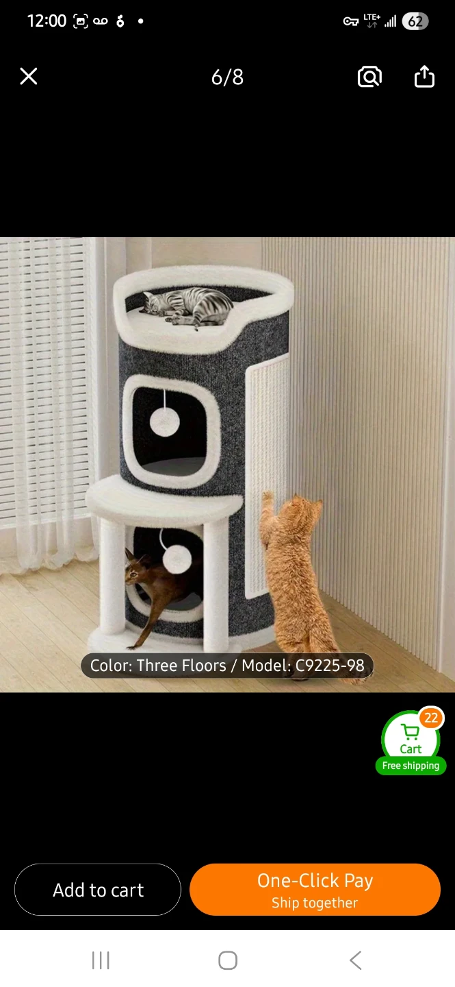 NEW Large Cat Tree Condo Tower 😻 - photo 5