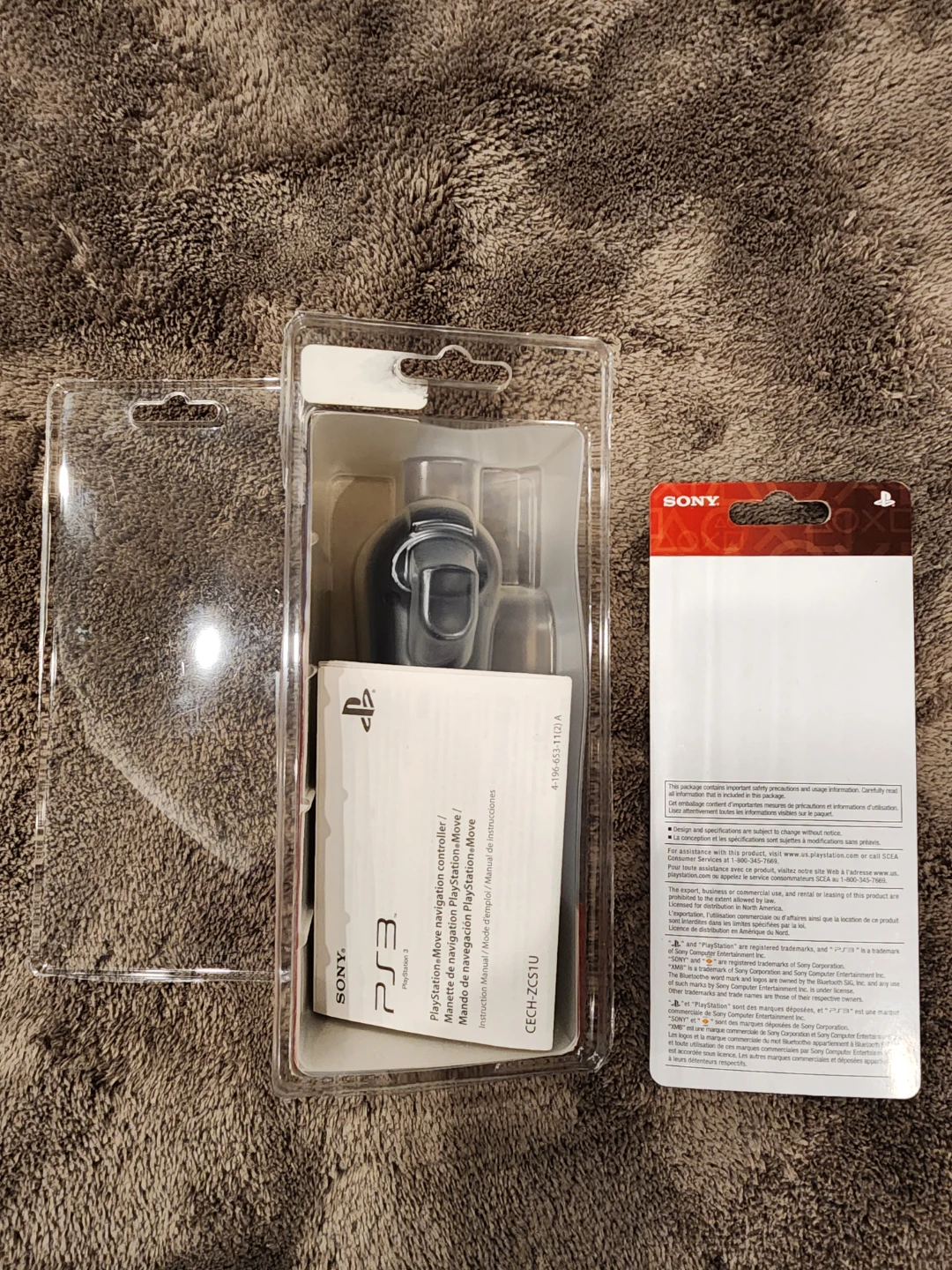 PlayStation 3 Move Navigation Controller (New Open Box) OEM - photo 3