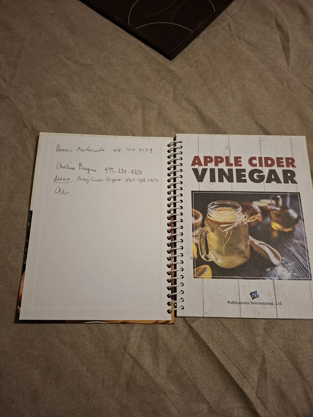 Apple Cider Vinegar Spiral book🏆 - photo 2