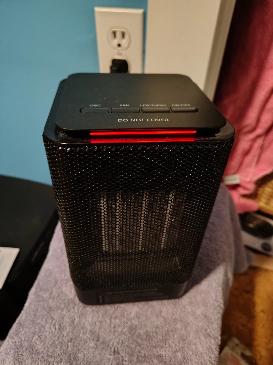 Compact Full Featured Ceramic Space Heater 1500W
