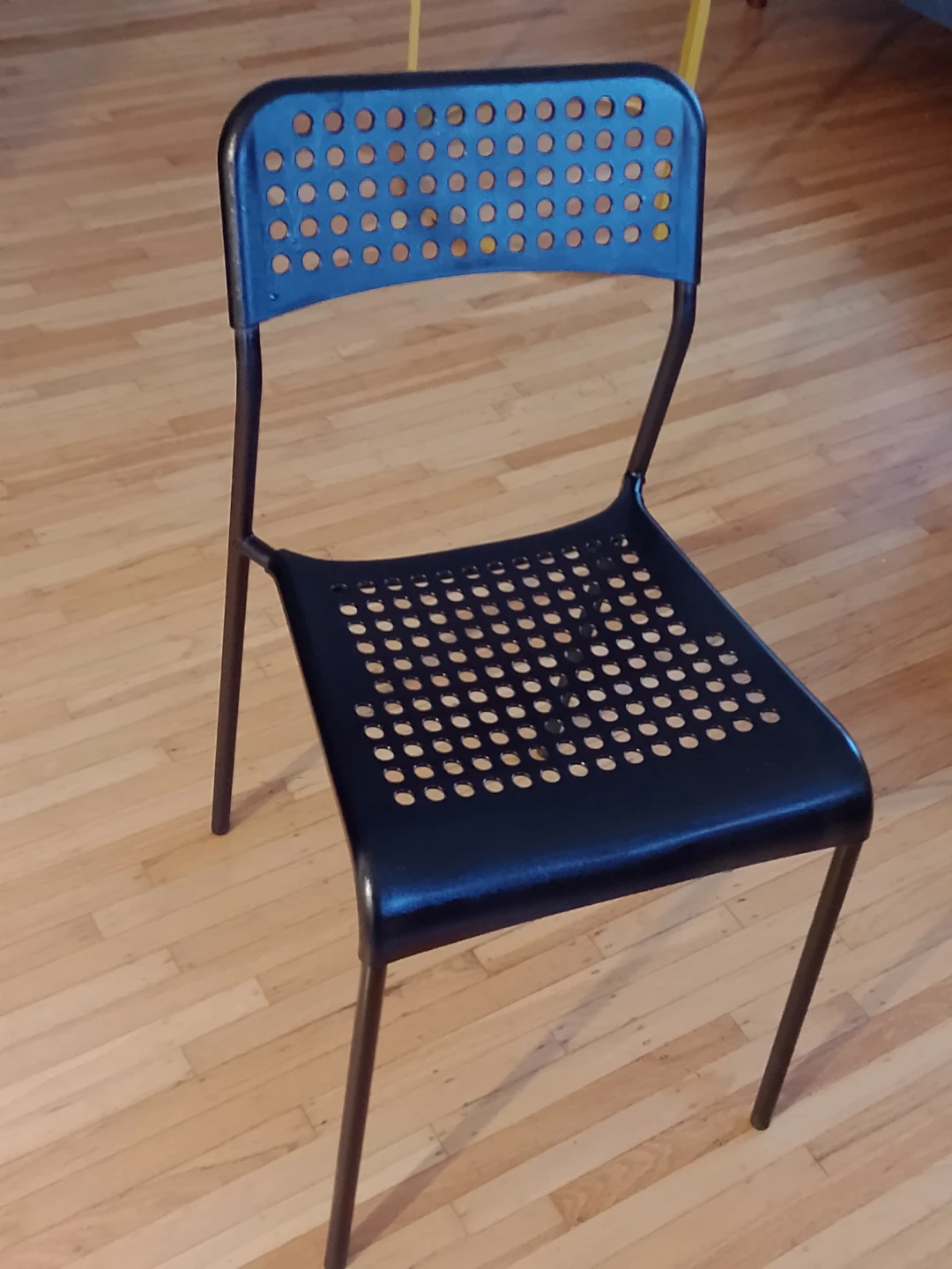 Black IKEA MARIUS Stool Chair