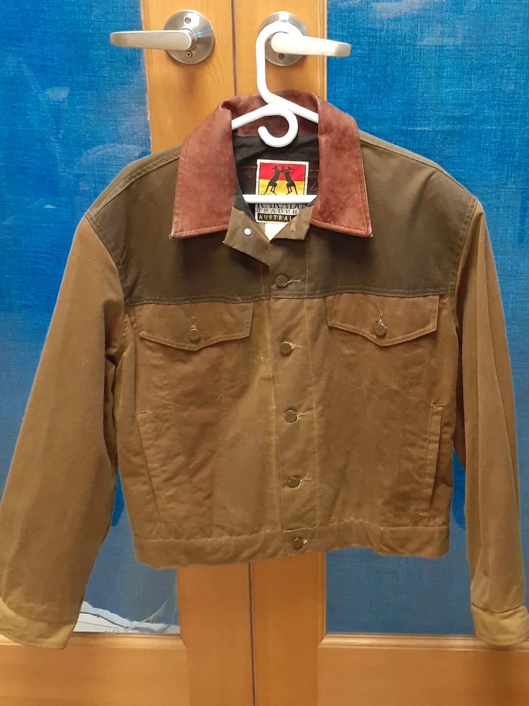 Kakadu Traders Australia Brown Waxed Cotton Jacket