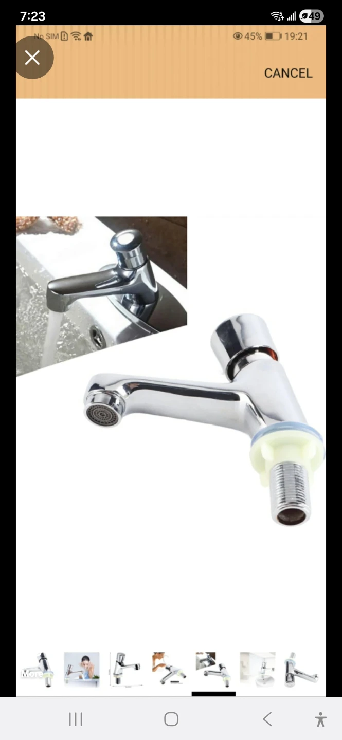 Chrome Bathroom Faucet - photo 3