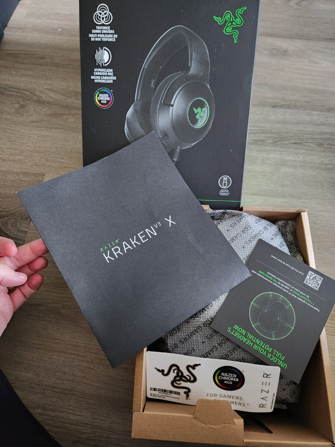 Razer Kraken V3 X Wired USB Gaming Headset - photo 3