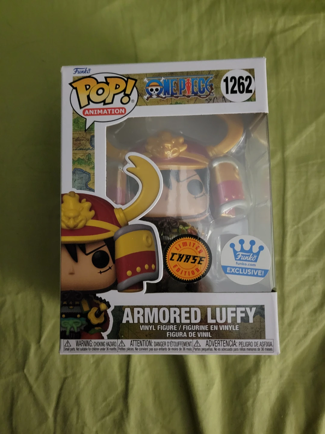 Funko Pop! Animation Armored Luffy #1262 - Limited Chase Edition
