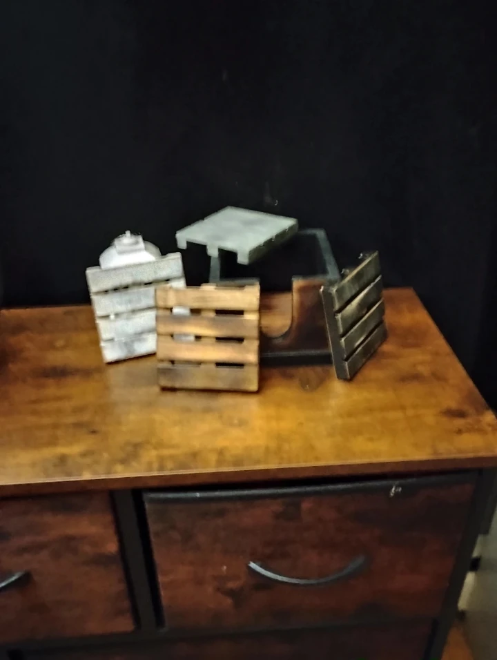 Pallet coasters - photo 3