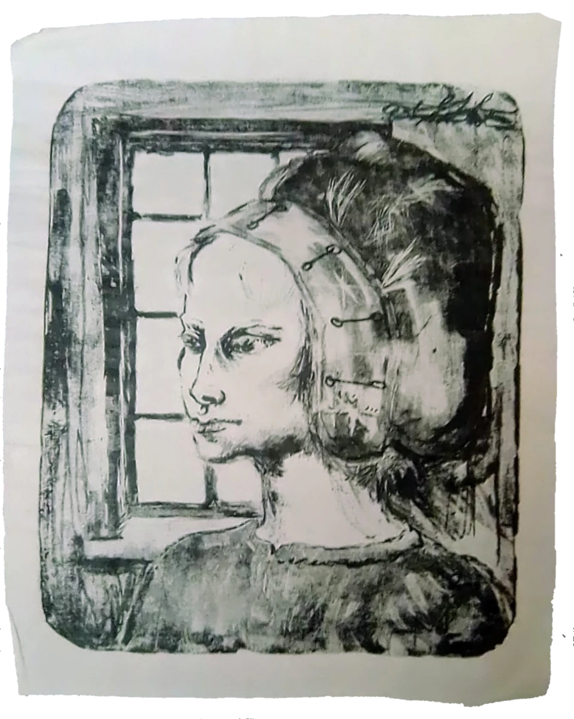 Amish Woman Portrait Artwork - photo 3