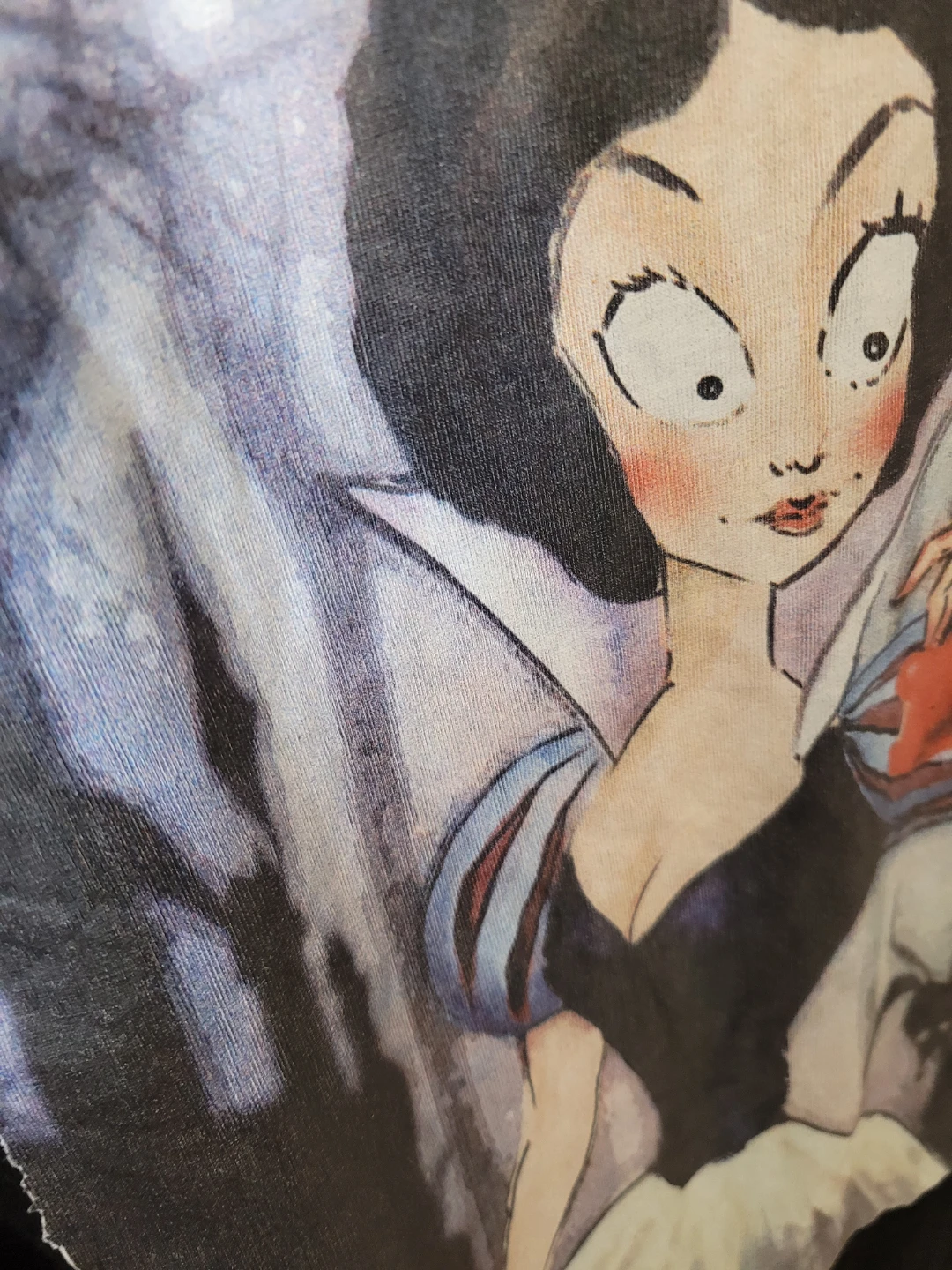 Charlie Luciano Black Snow White Graphic T-Shirt - photo 2