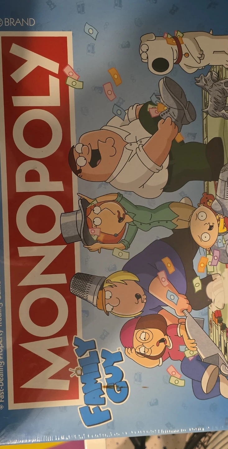 Family Guy Monopoly Board Game