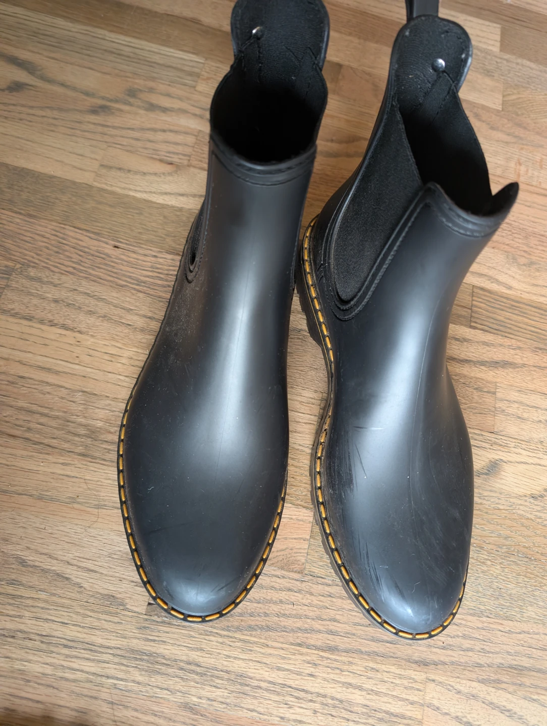 IGOR  Black Rubber Chelsea Boots