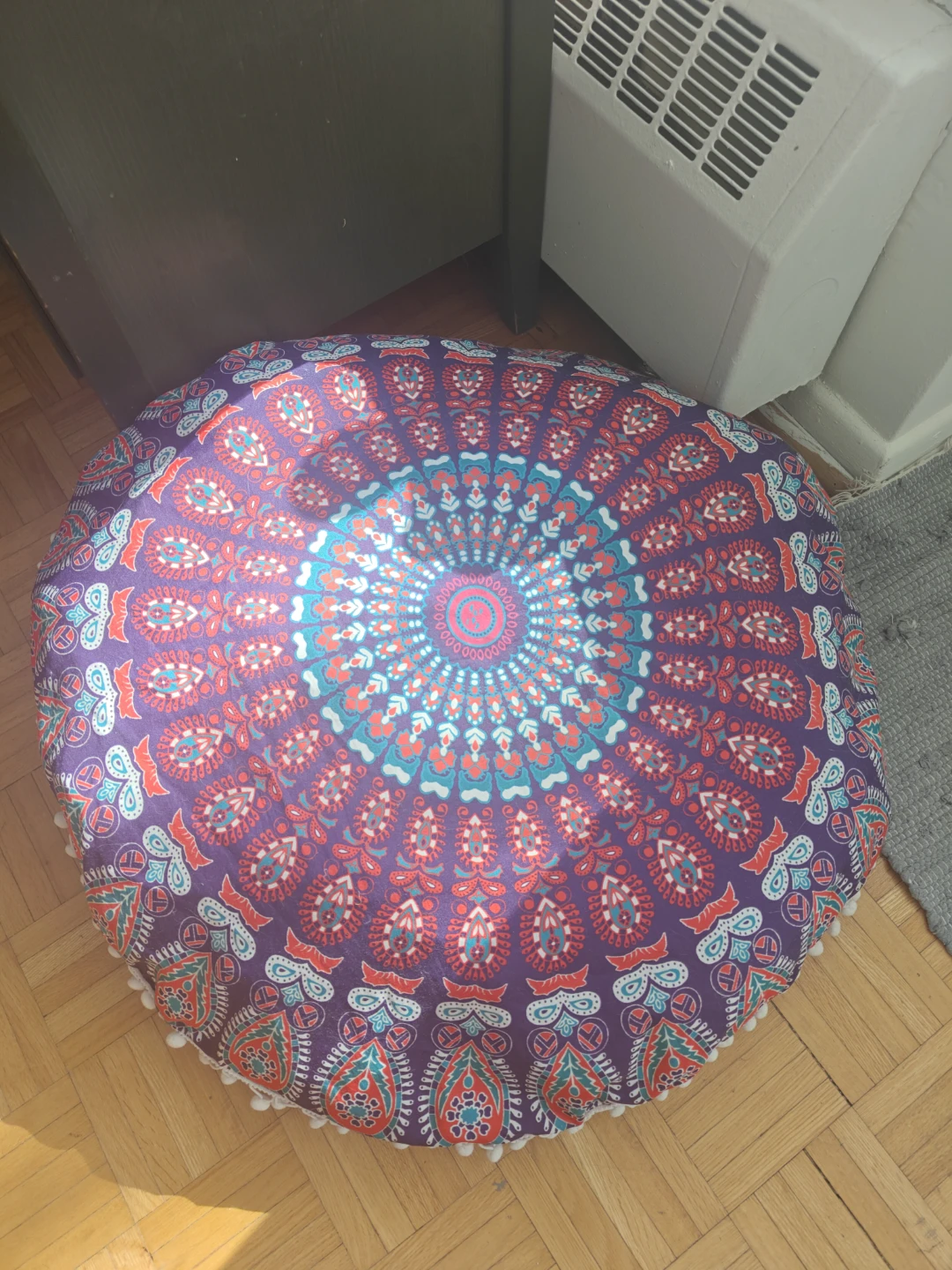 Pet pouff bed