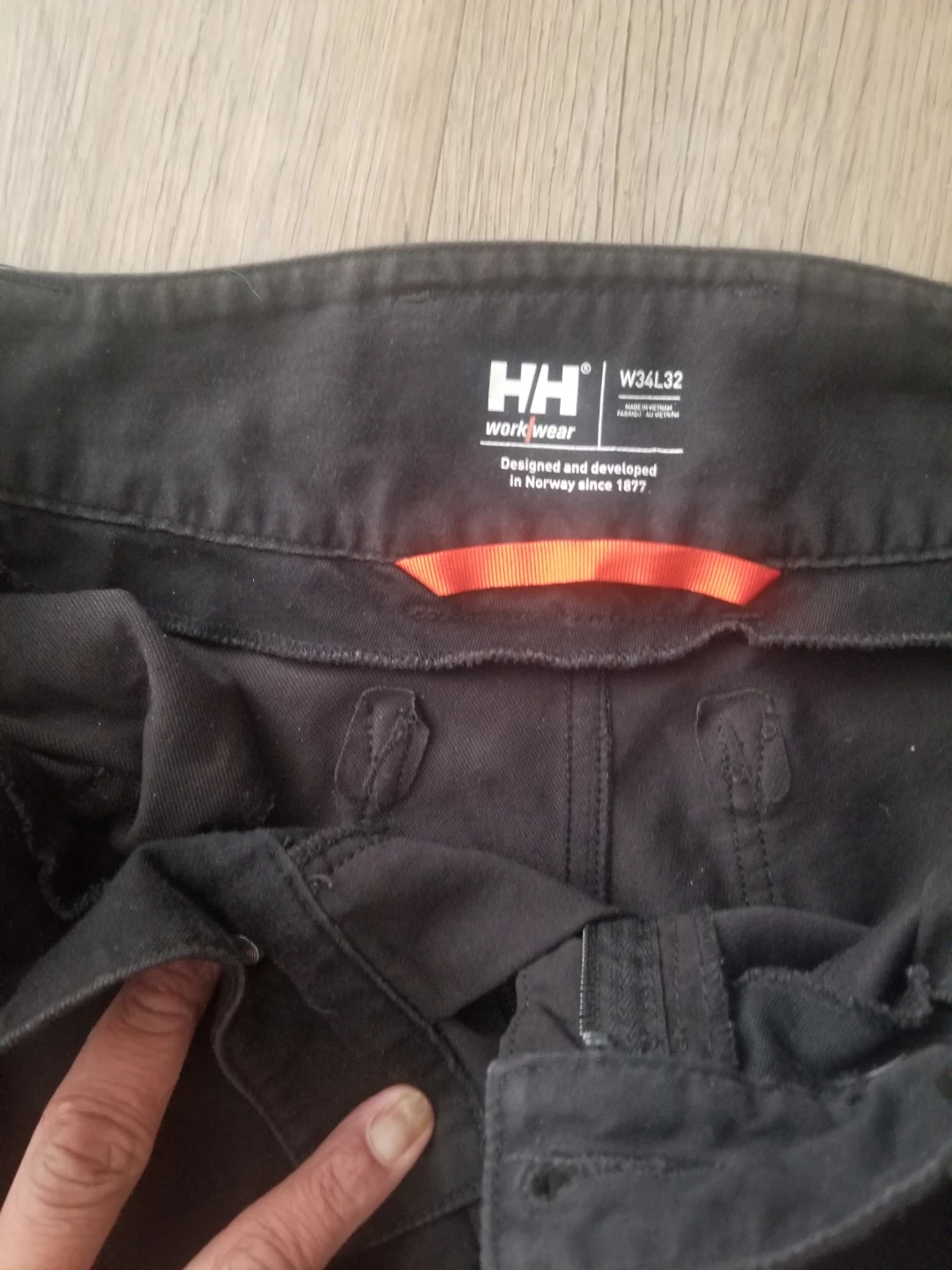 Helly Hansen Workwear Black Work Pants W34L32 - photo 2