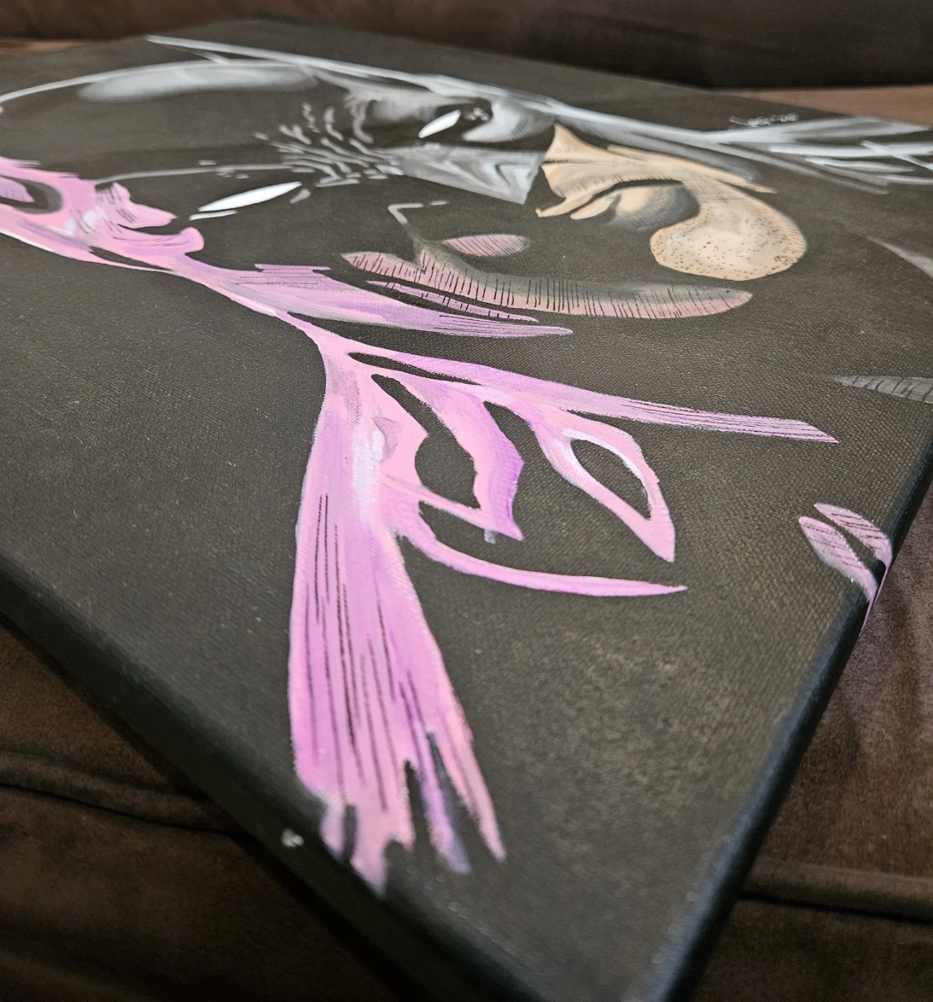 Batman Portrait Painting Canvas Art - photo 2