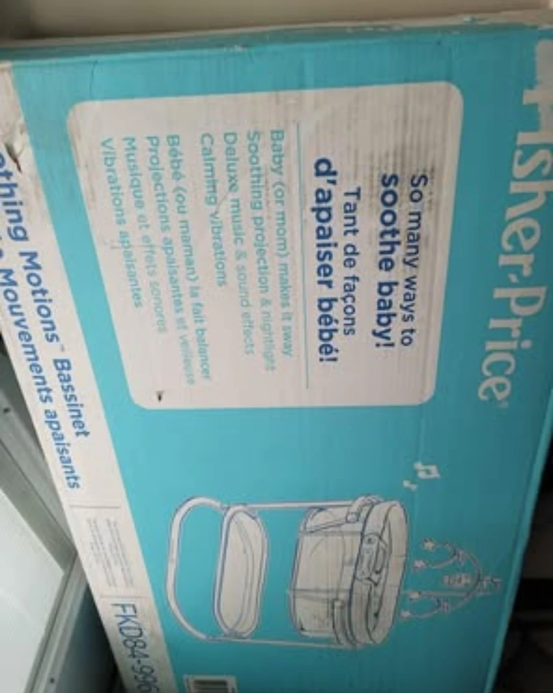 Fisher-Price Soothing Motions Bassinet - photo 3
