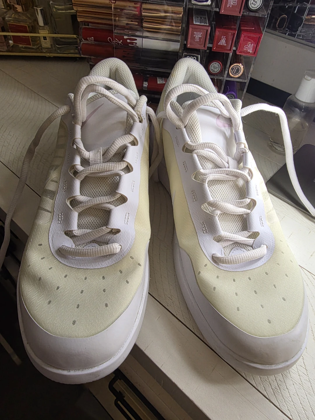Nike White Tennis Shoes - photo 2