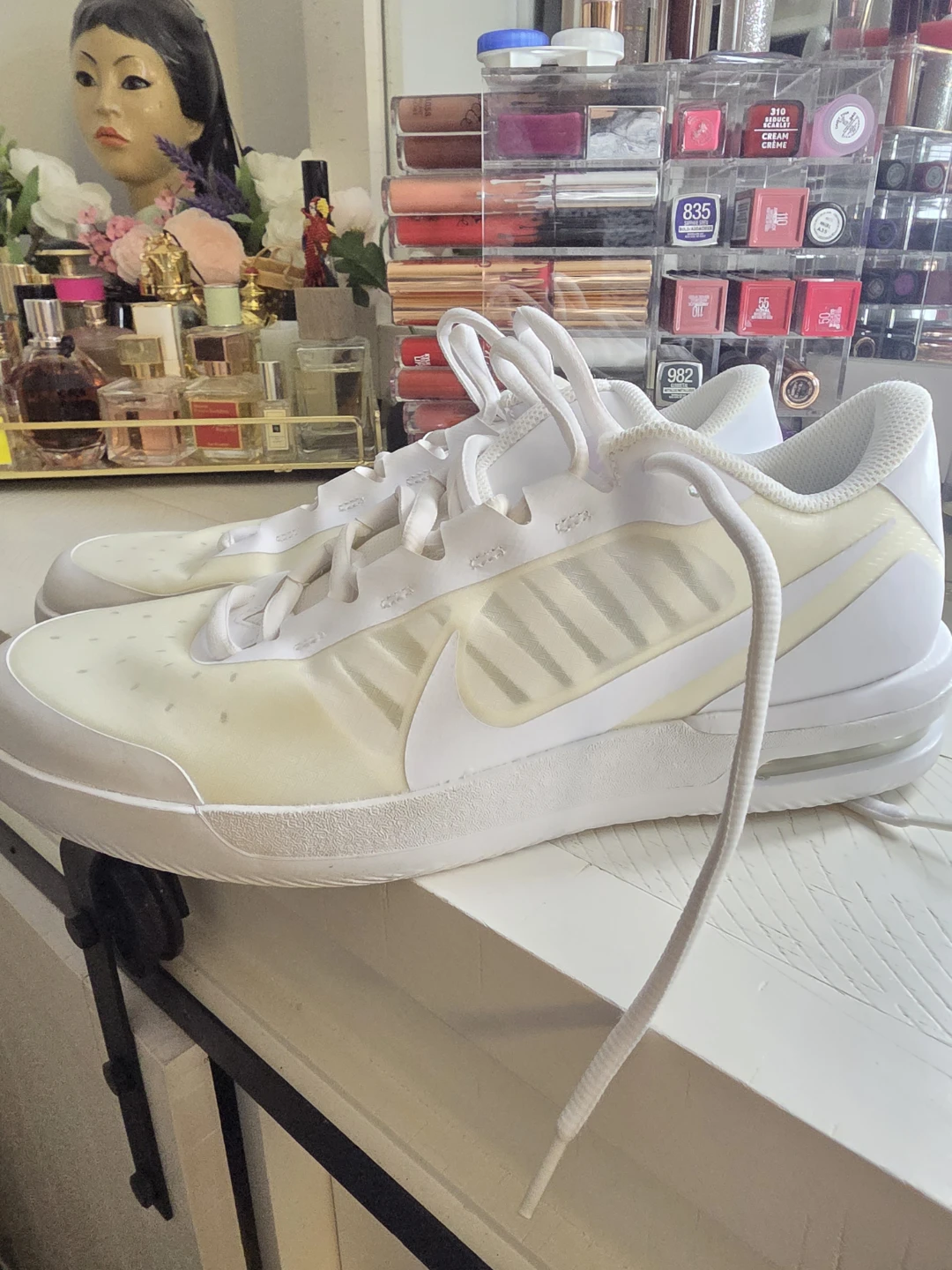 Nike White Tennis Shoes - photo 3