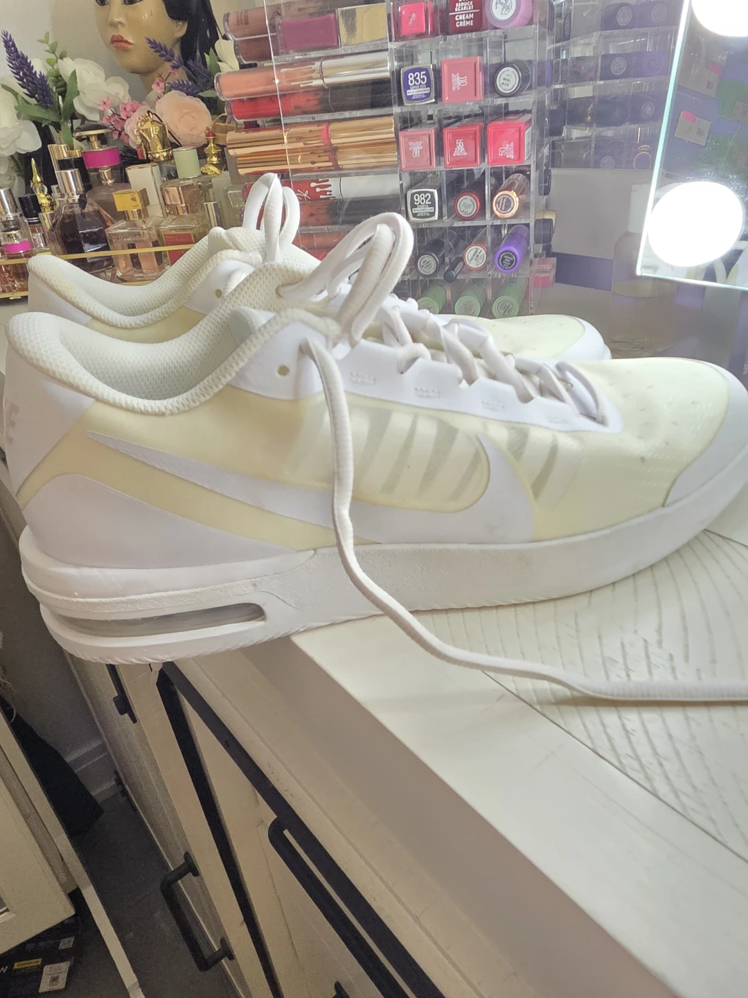 Nike White Tennis Shoes - photo 4