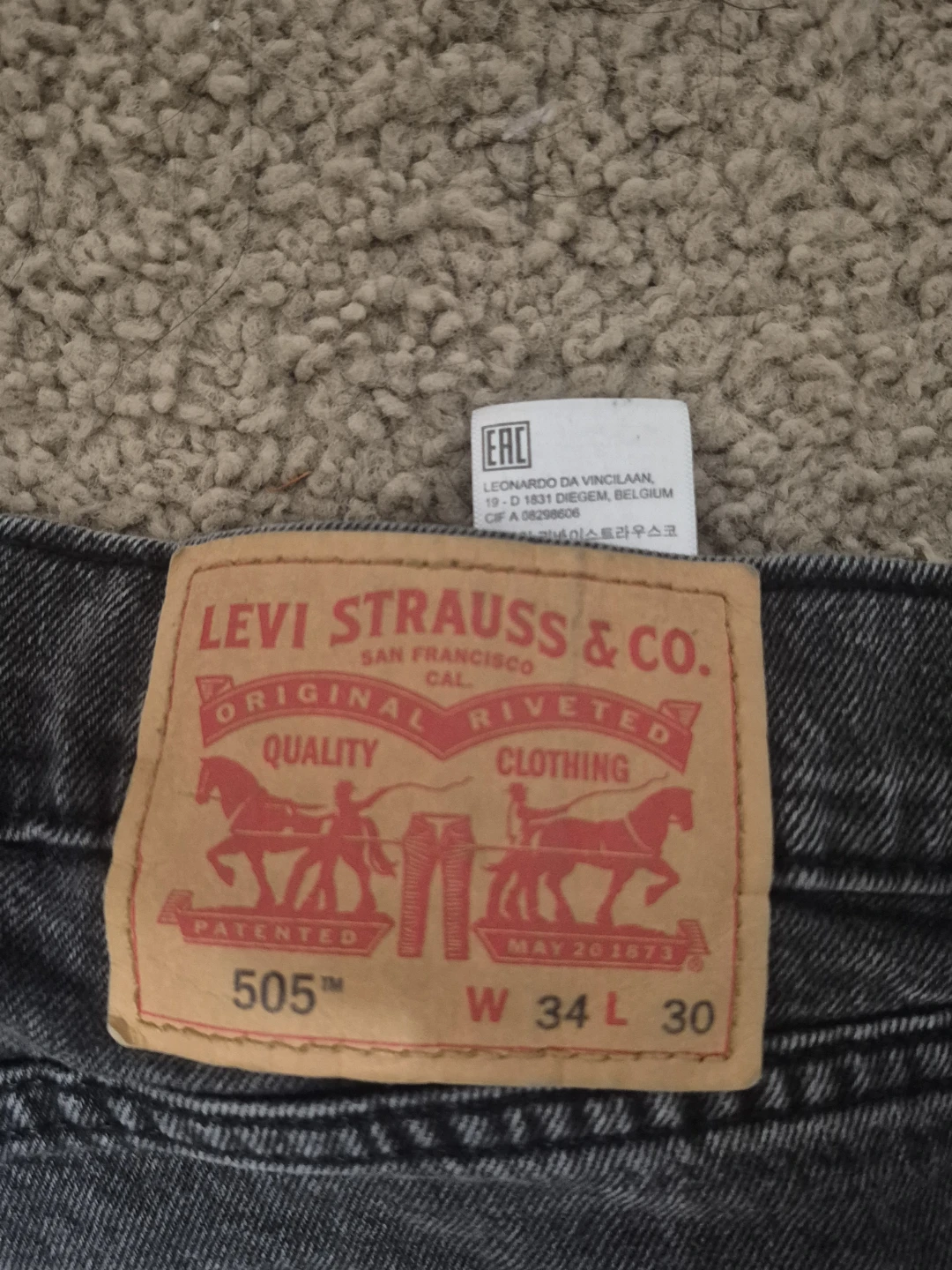 Levi Strauss & Co. 505™ Jeans - W 34 L 30