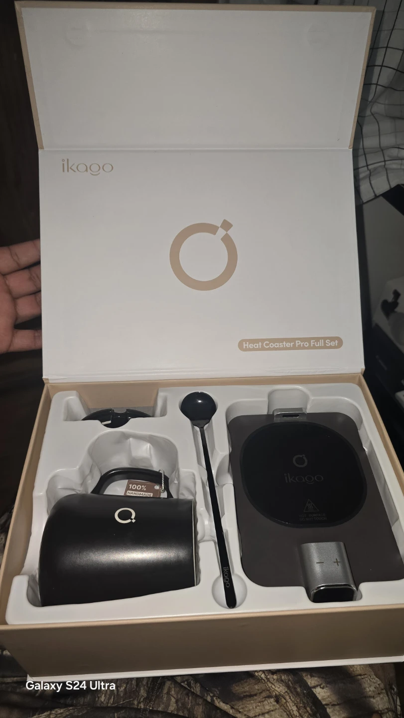 Ikago Heat Coaster Pro Full Set with Mug and Spoon