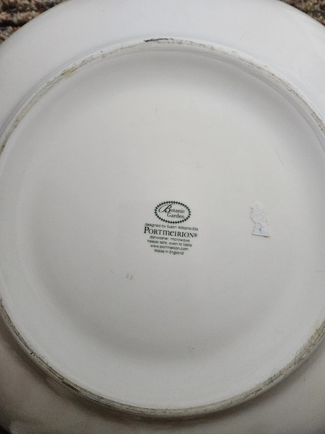 Portmeirion Botanic Garden Large Salat/Pasta Bowl. W/ Fork - photo 2