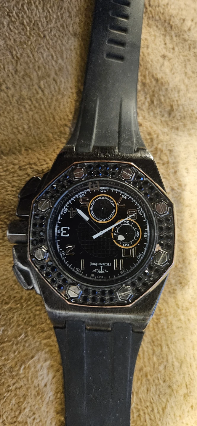 Techno Pave Watch