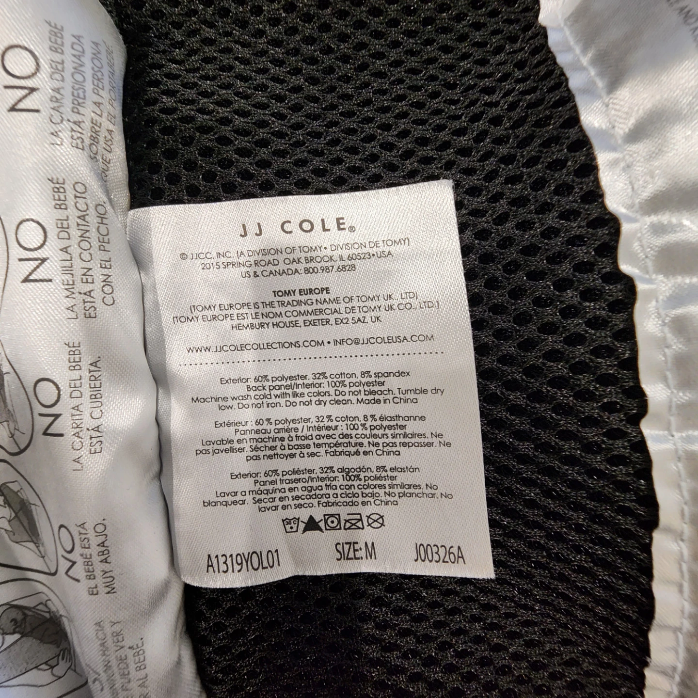 JJ Cole Baby Carrier Wrap - Size M - photo 4