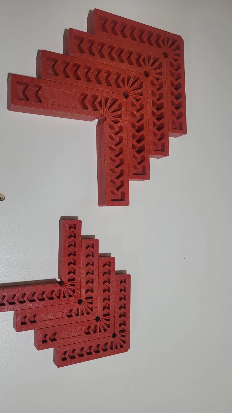 Clamping Squares - Set of 4, 6" and 4"