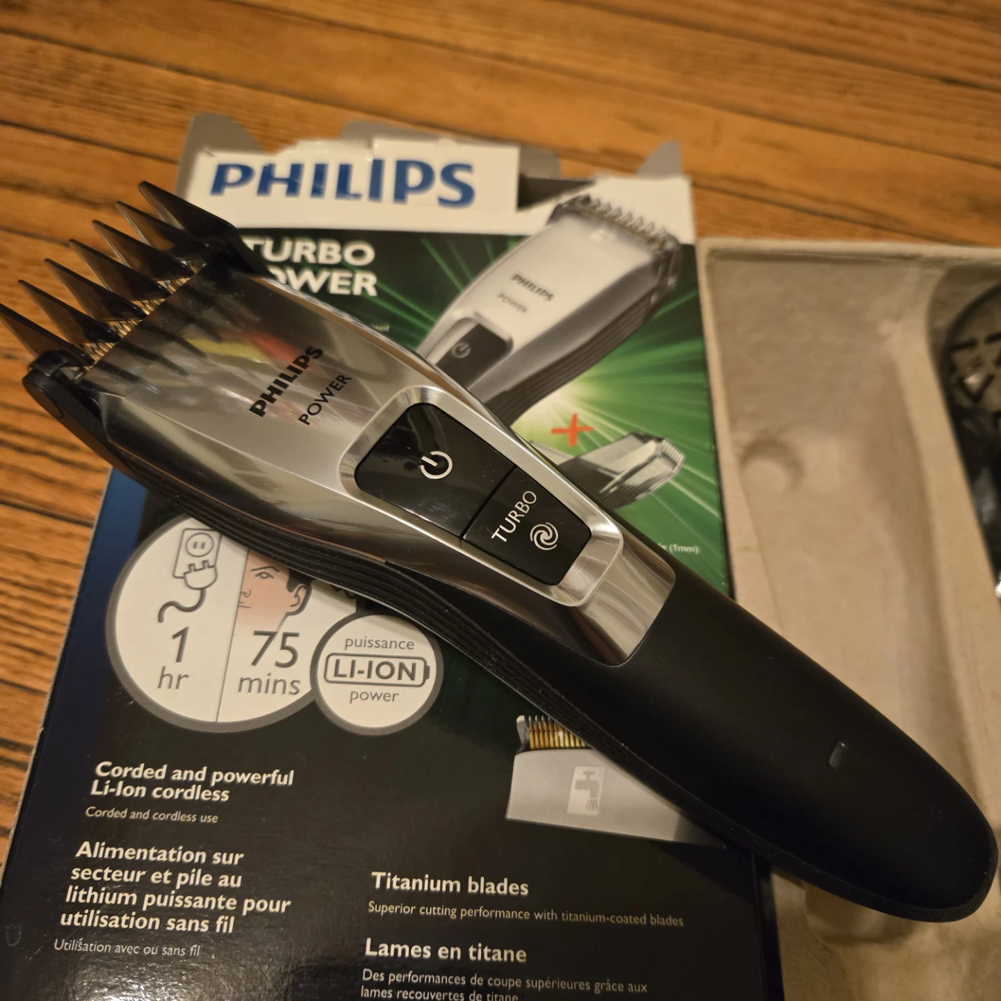 Philips Turbo Power Hair Clipper QC5380 🏆 - photo 2