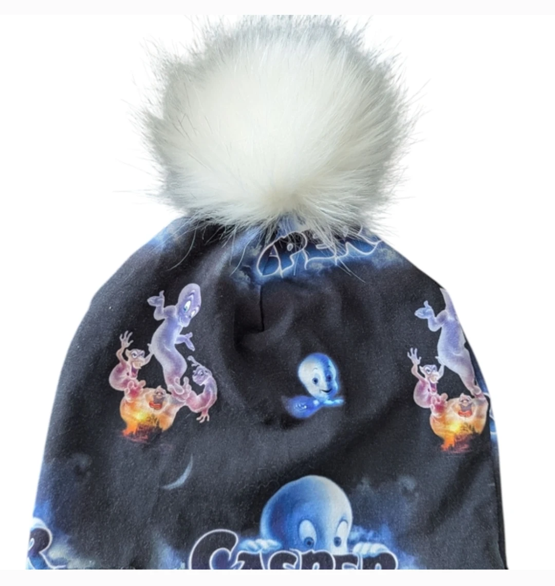Casper the Friendly Ghost Beanie with Pom - photo 2