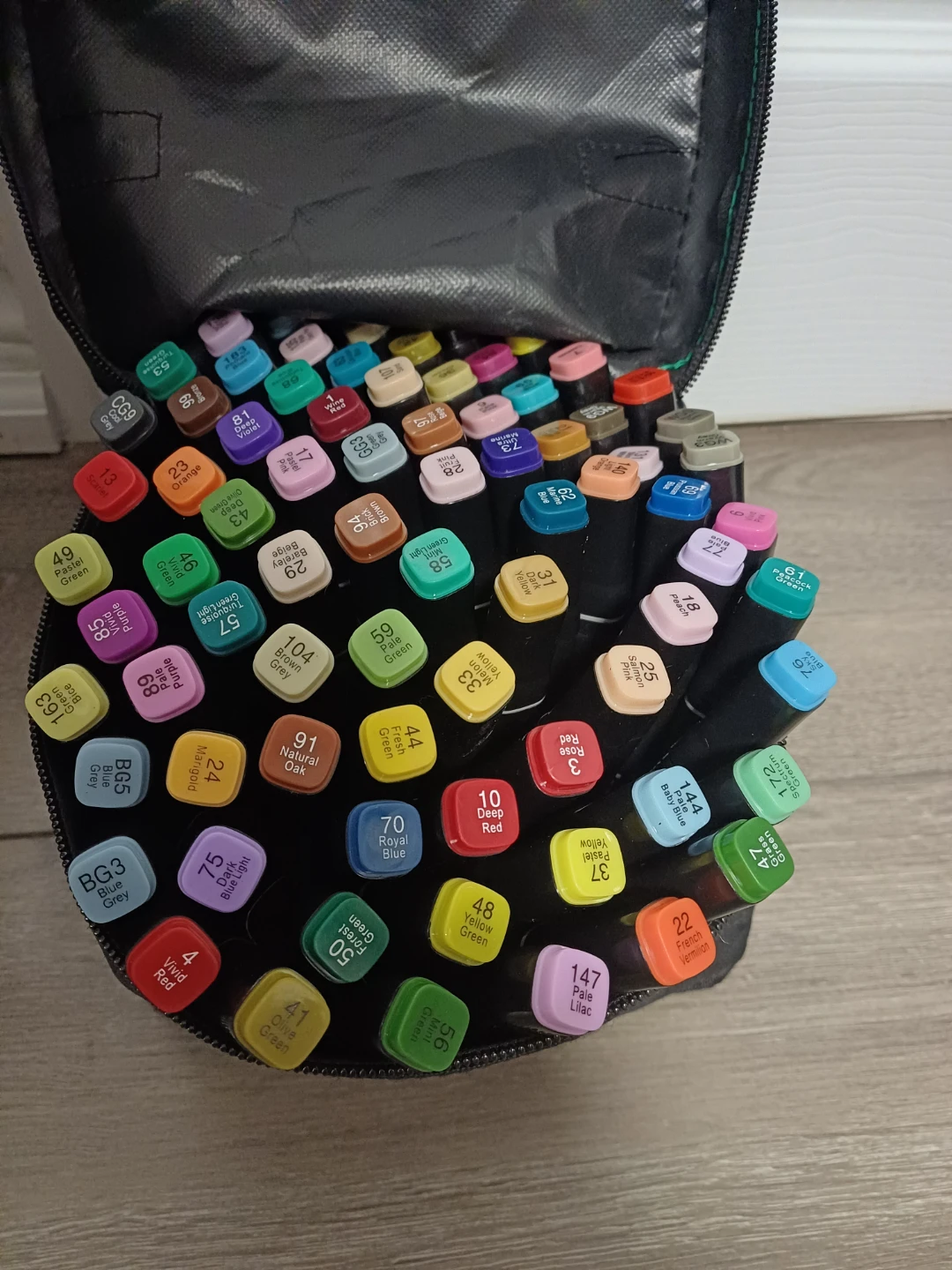 80-Pieces Simpleoa Alcohol Marker Set with Case - photo 4