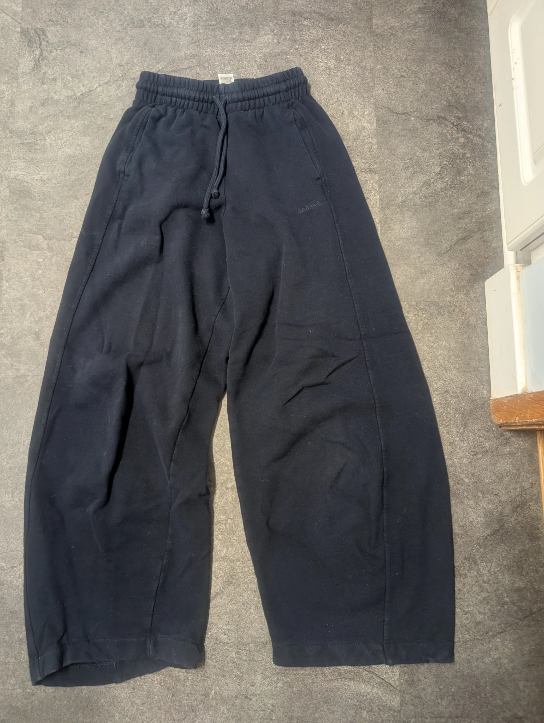 Garage Navy Sweatpants XS