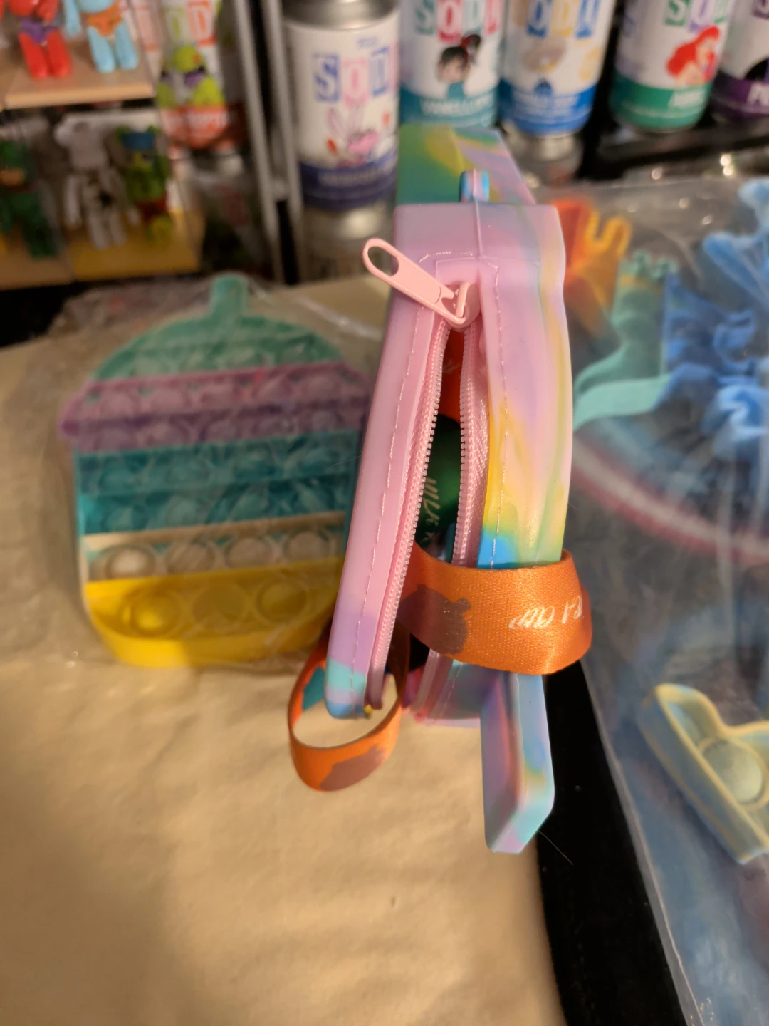 Large Rainbow Push Pop Bubble Fidget Toys - photo 4