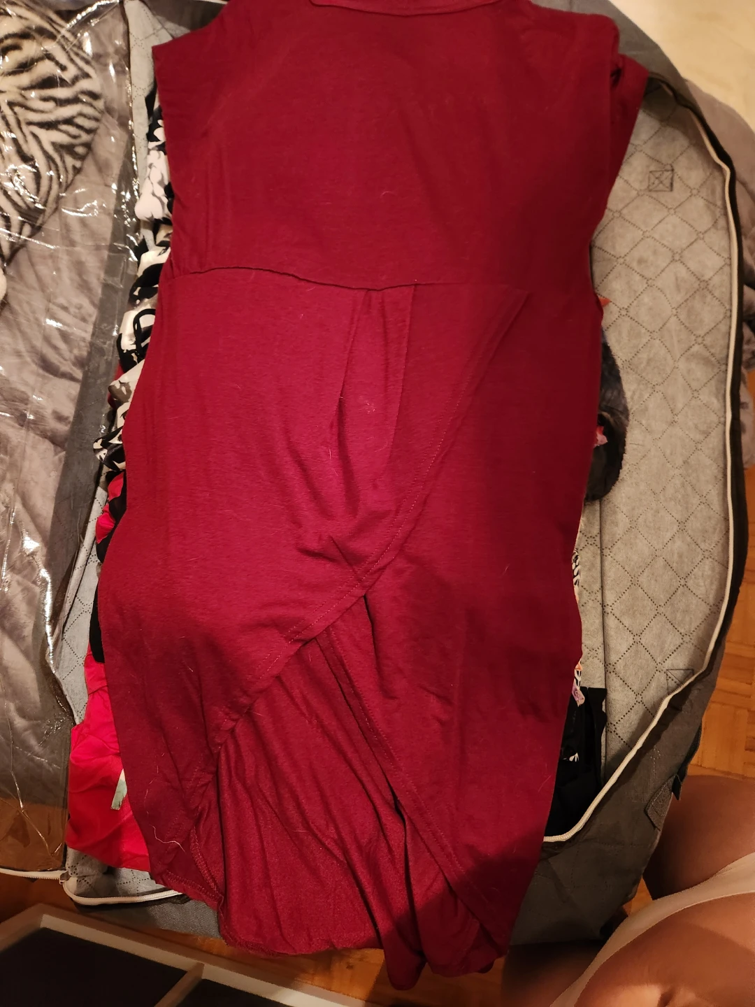 Maroon Tunic Top