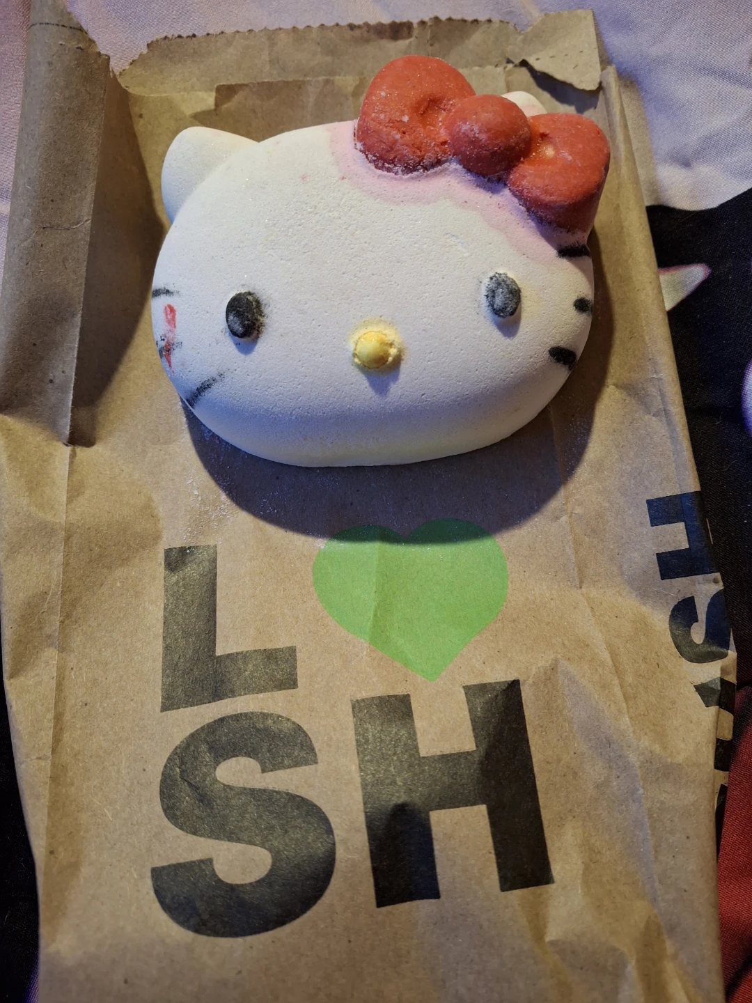 LUSH Hello Kitty Bath Bomb