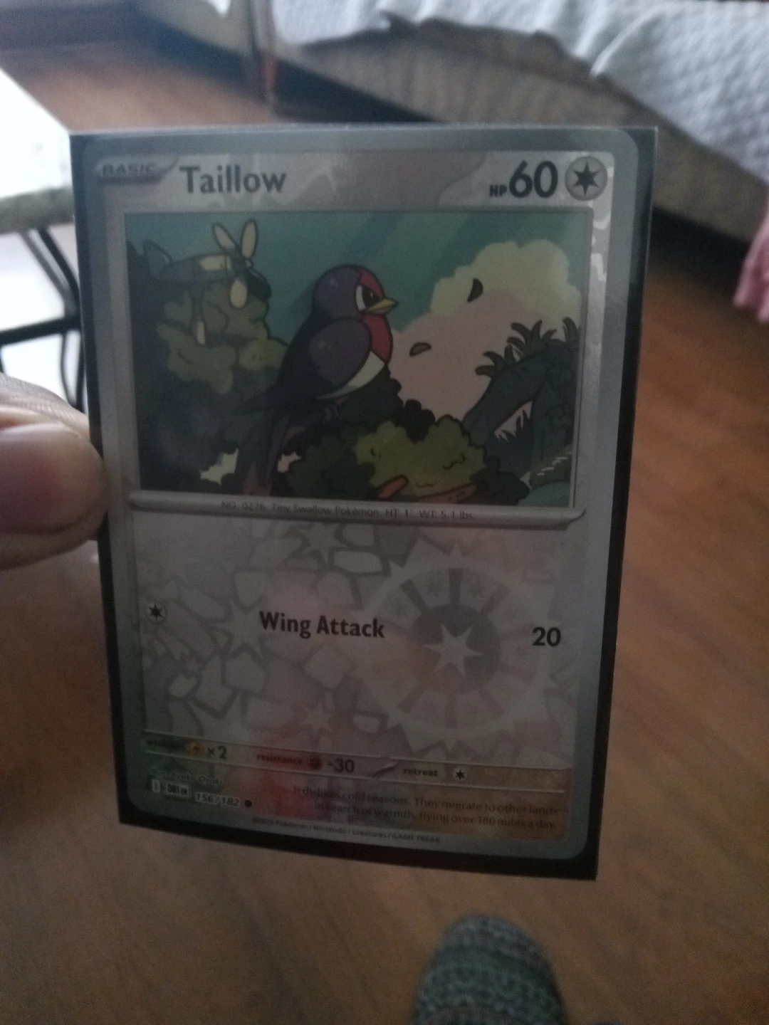 Pokemon TCG TCG Tallow Card 156/182