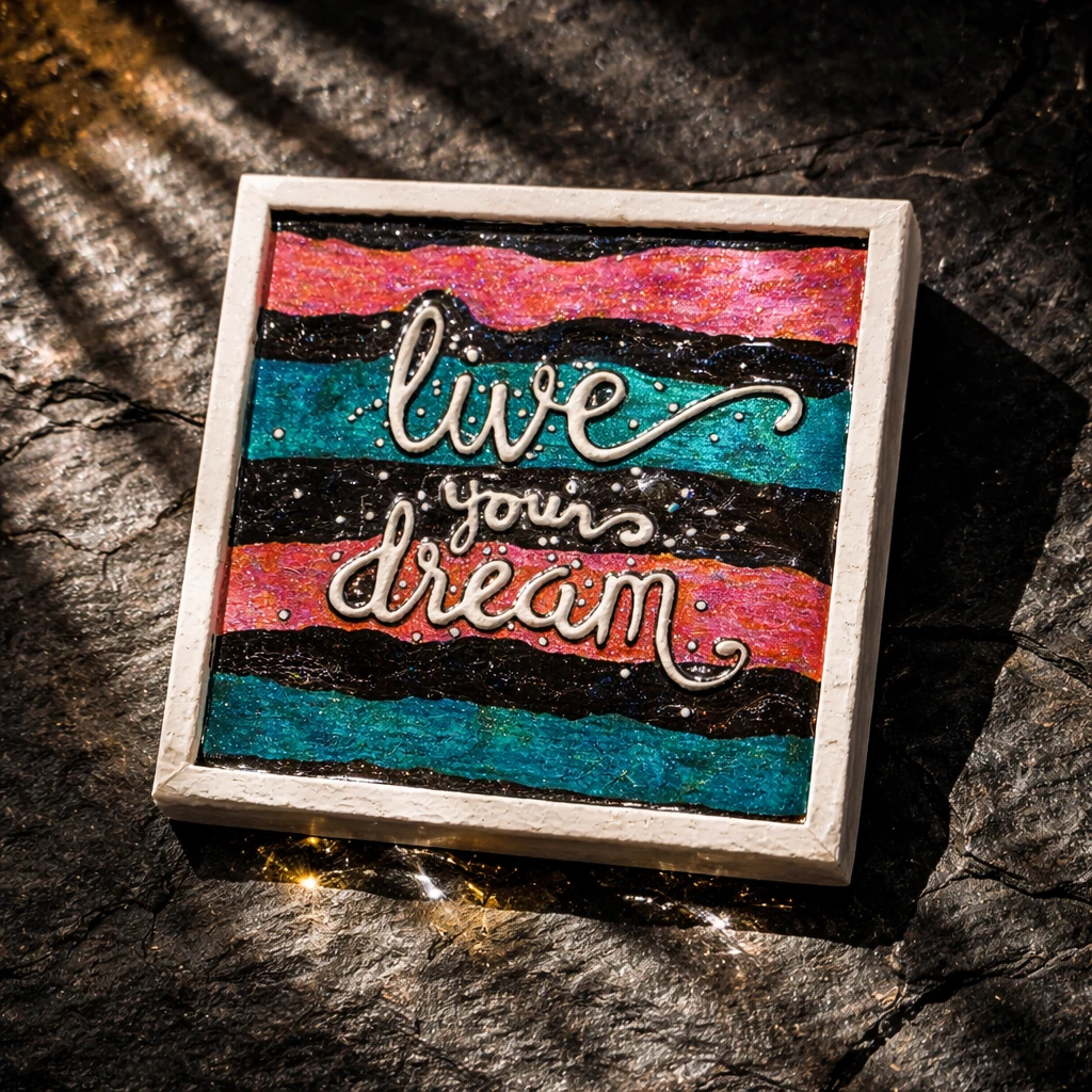Live Your Dream Framed Art