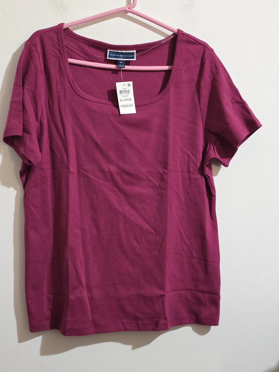 Karen Kane Women's Plus Size Square Neck T-Shirt - photo 3
