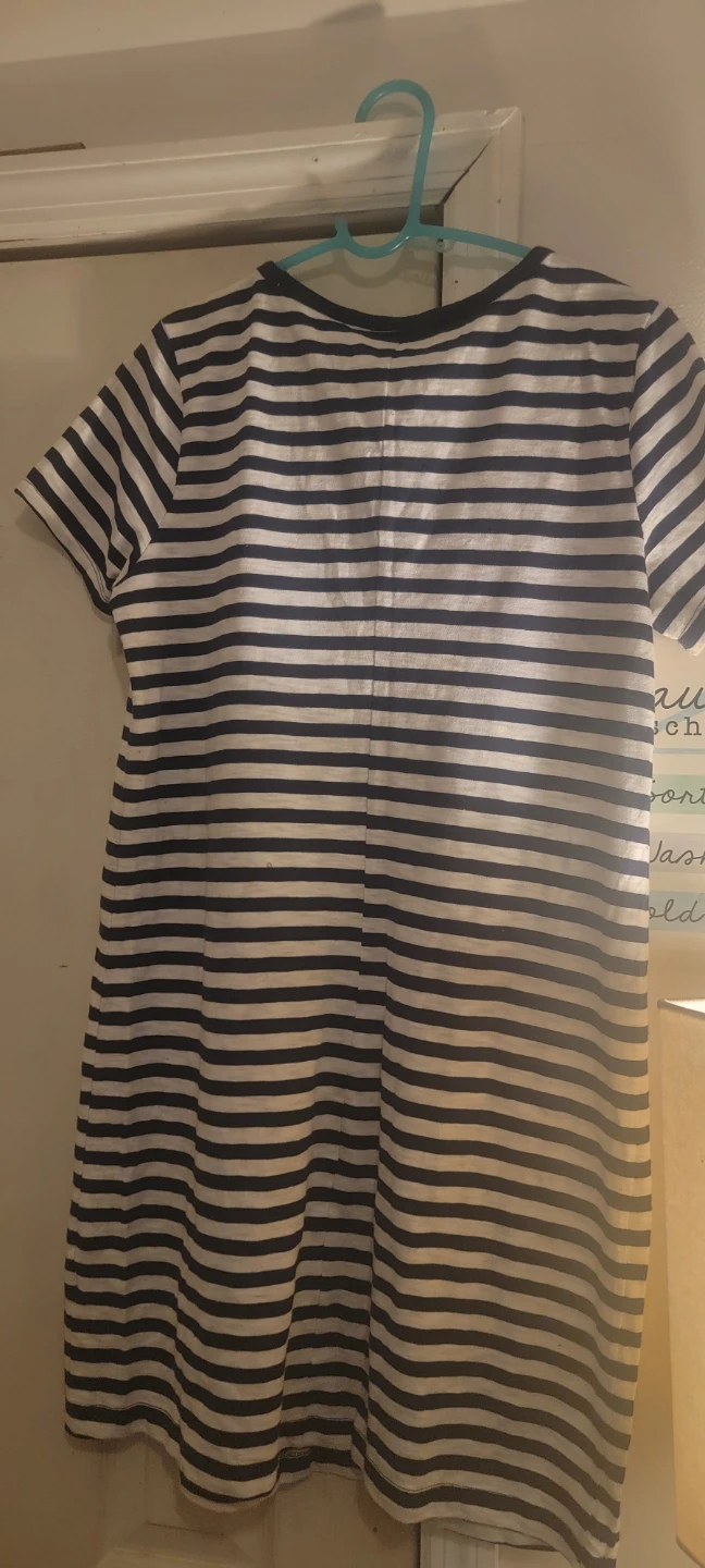Striped T-Shirt Dress - photo 3
