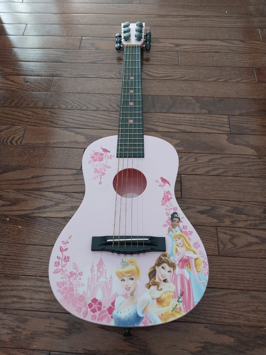 Kids Pink Disney Princess Acoustic Guitar - photo 2