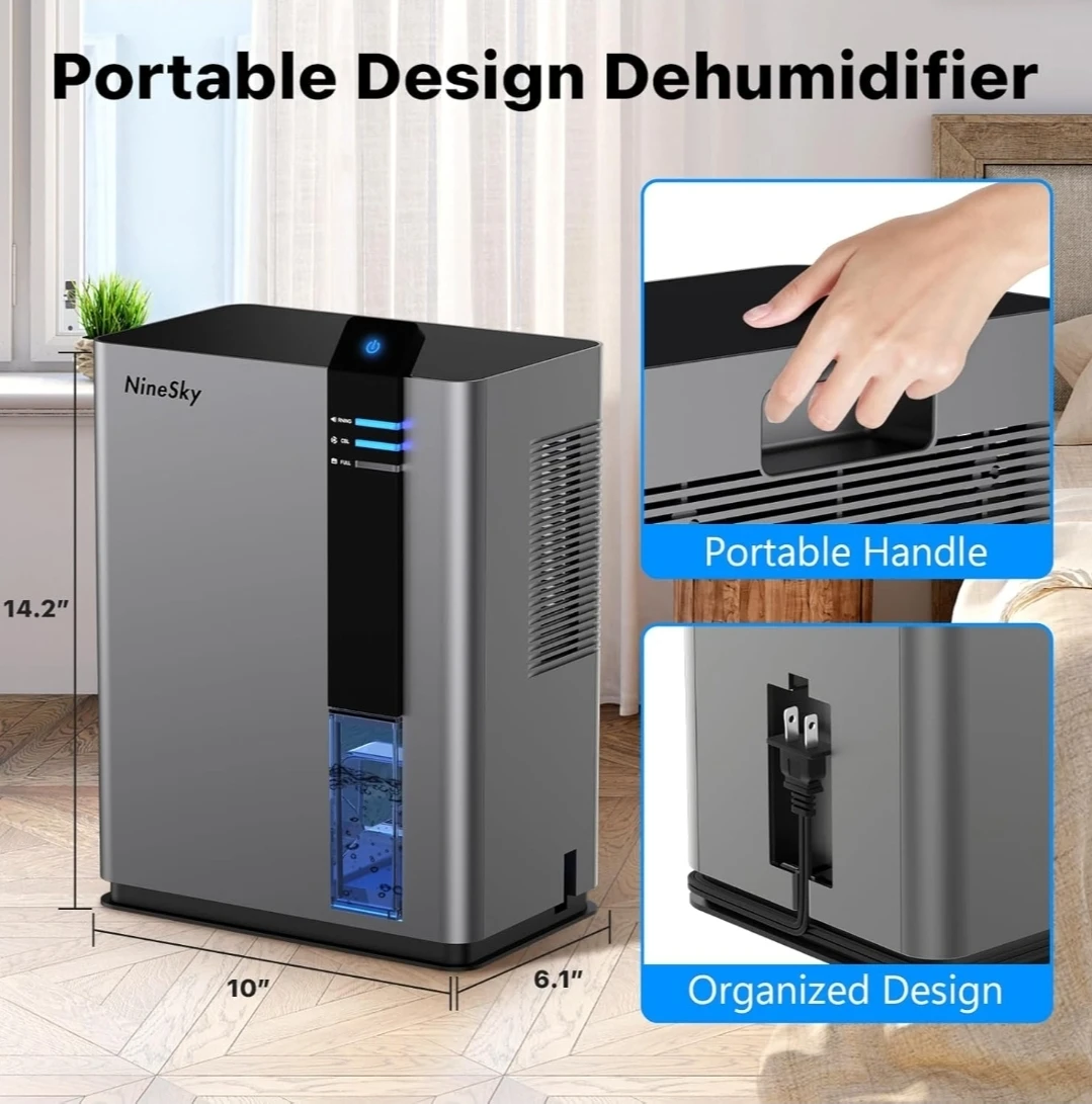 NineSky Portable Dehumidifier