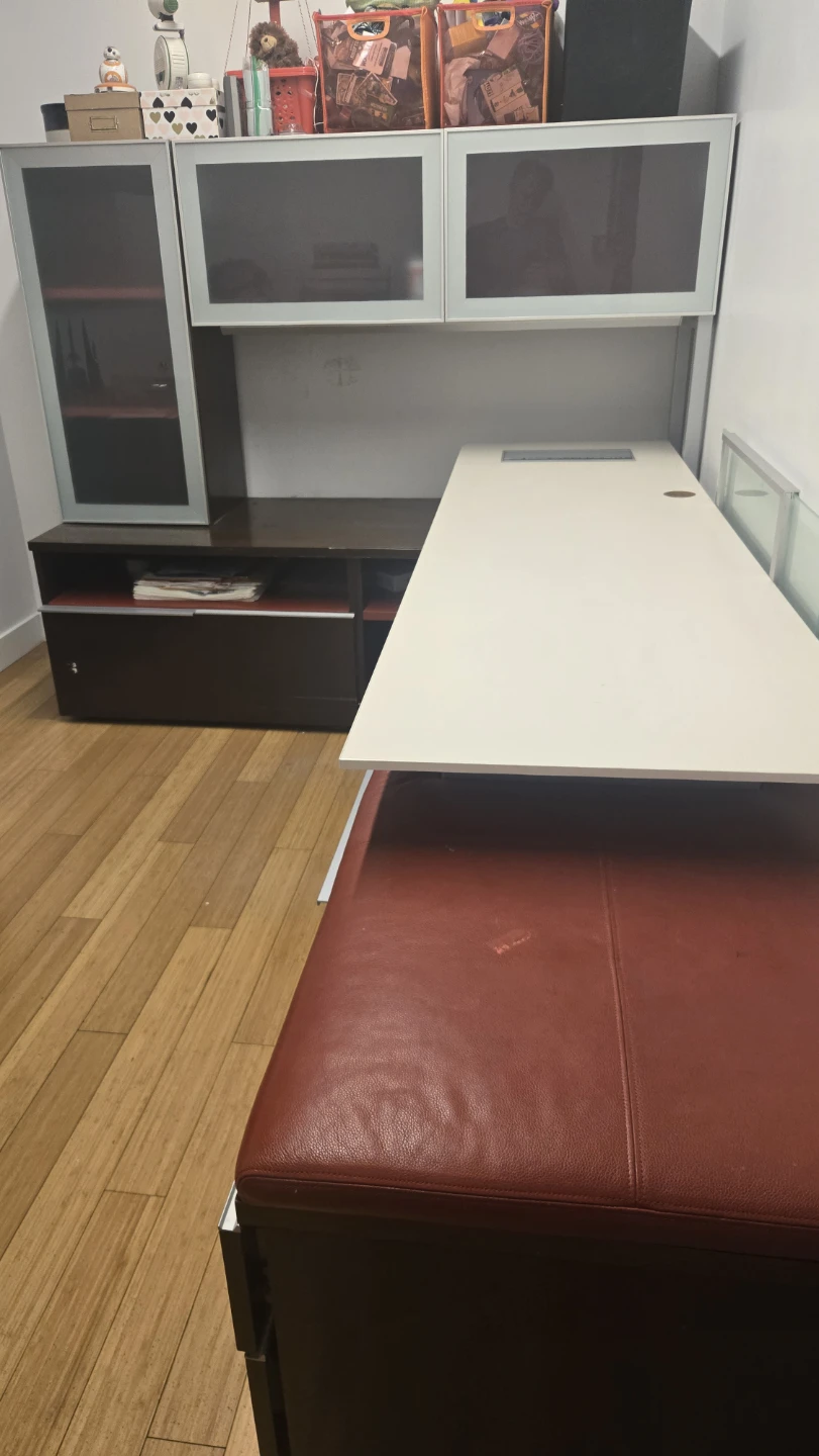 Geiger Desk and Storage Unit L  Shaped