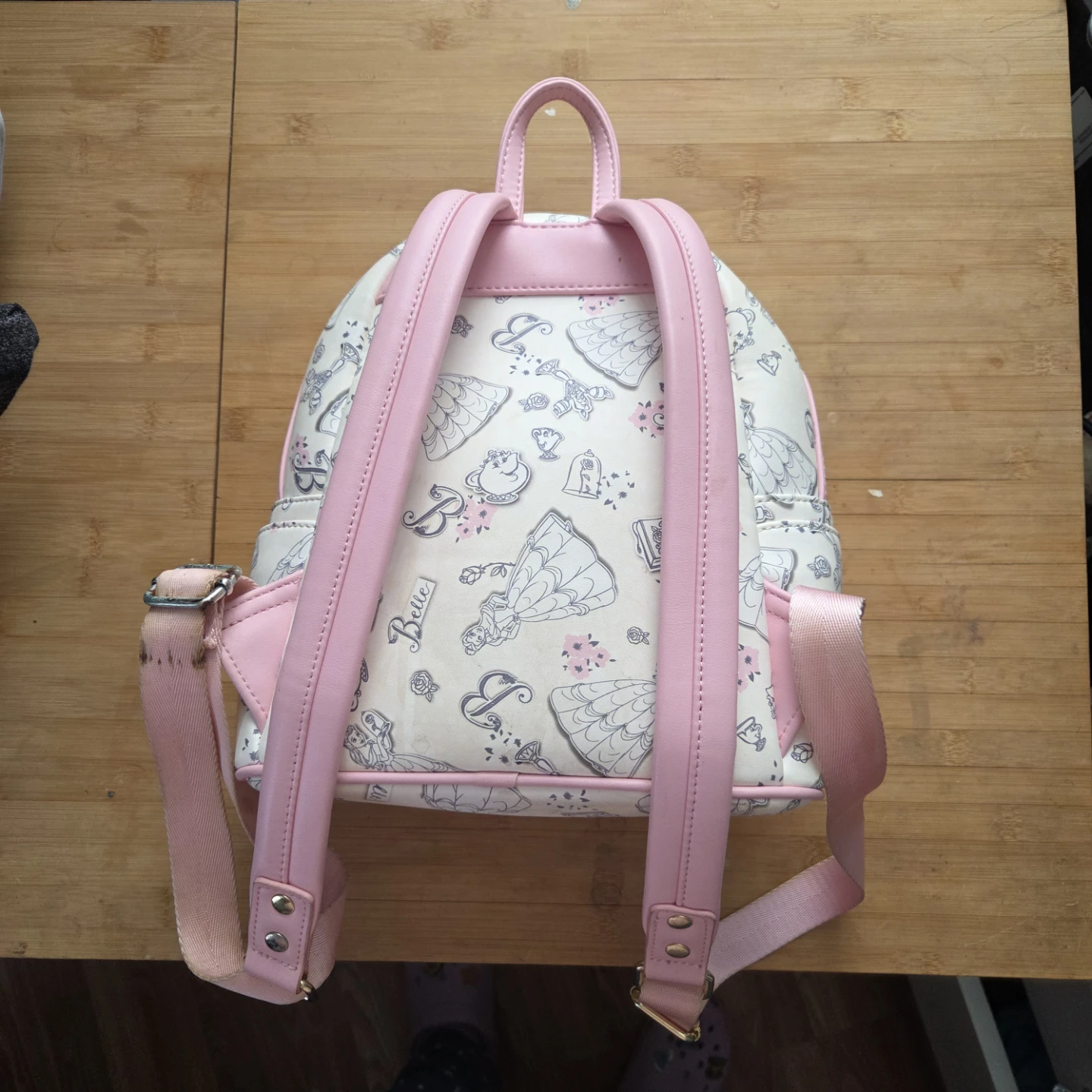 Rare Exclusive Loungefly Beauty and the Beast Mini Backpack - photo 2