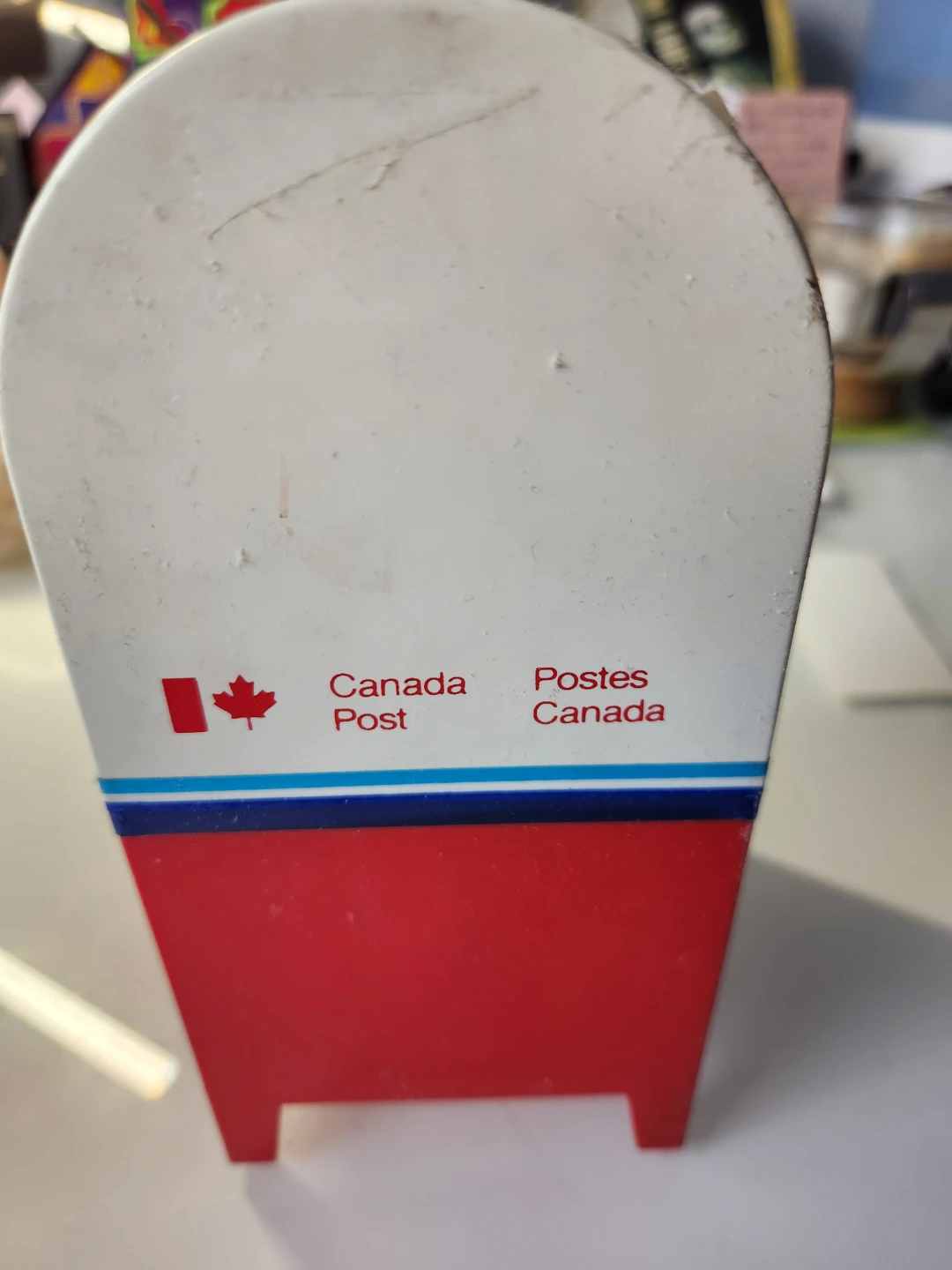 Canada Post Mailbox Piggy Bank - photo 4