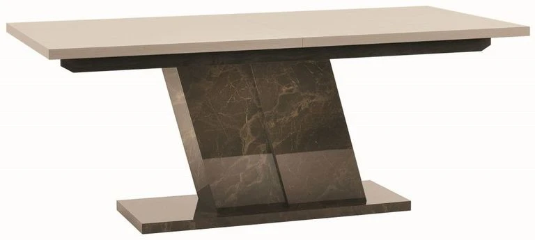 Alf Italia Modern Dining Table with Marble Base - photo 4