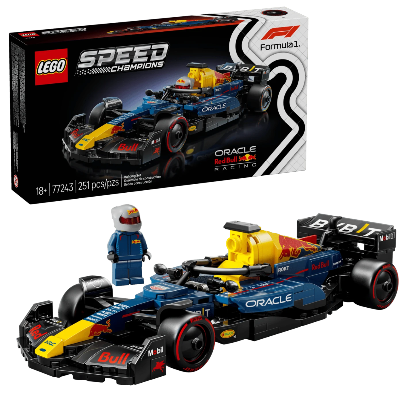 LEGO Speed Champions 77243 Oracle Red Bull Racing F1 Car